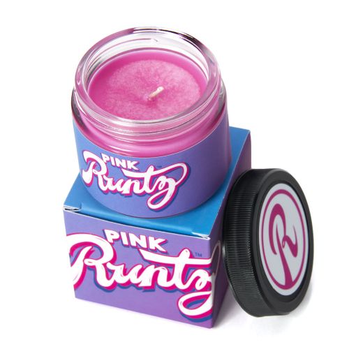 Soy Aromatherapy Candle by Runtz - Pink