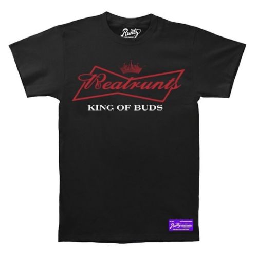 King Of Buds T-Shirt By Runtz - Black