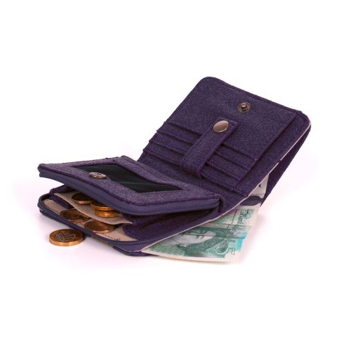 Hemp Wallet by Sativa Hemp Bags-Plum