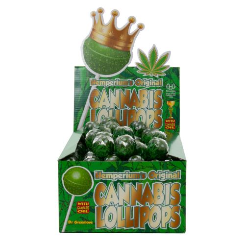 Bubble Gum x Hemperium Cannabis Lollipops by Dr. Green Love