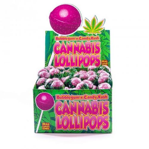 Cannabis Lollipops - Bubblegum x Candy Kush by Dr. Greenlove Amsterdam
