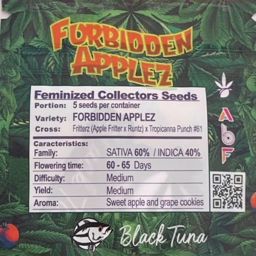 Forbidden Applez Female Cannabis Seeds by Black Tuna Seeds
