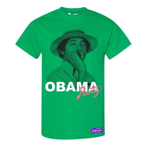Obama T-Shirt By Runtz - Green