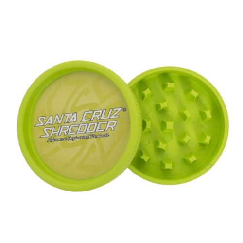 Santa Cruz Shredder Hemp Grinder (Lime Green x1)
