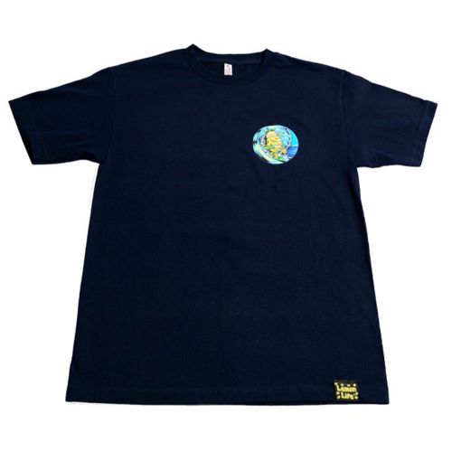 The Surfing Lemon T-Shirt - Navy by Lemon Life SC