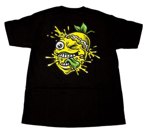 Lemon Tree Colour Splat T-Shirt - Black by Lemon Life SC
