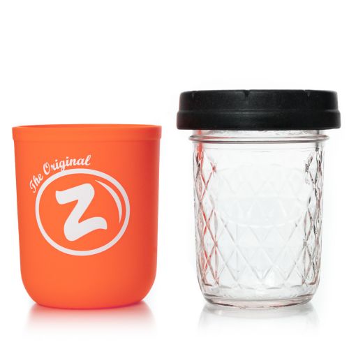 Orange Zkittlez 8oz Mason Stash Jar by RE:STASH