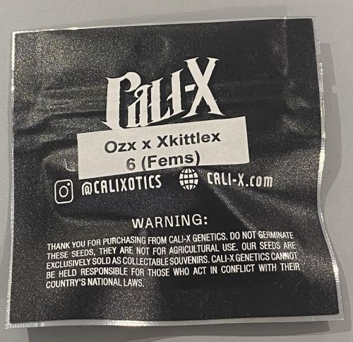 OZX x Xkittlex Female Cannabis Seeds By Cali-X Seeds