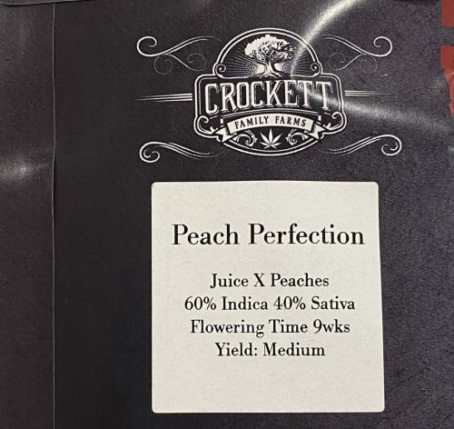 Peach Perfection Regular Cannabis Seeds by Crockett Family Farms