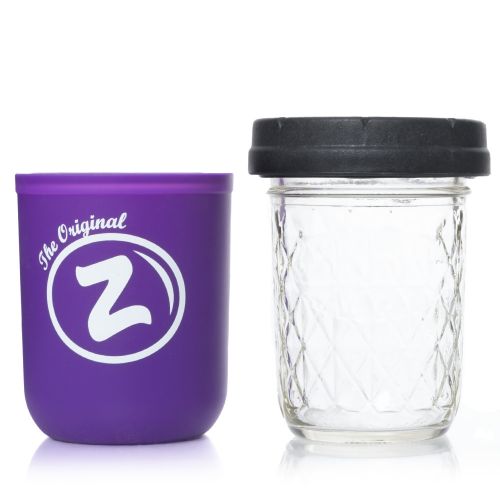 Purple Zkittlez 8oz Mason Stash Jar by RE:STASH