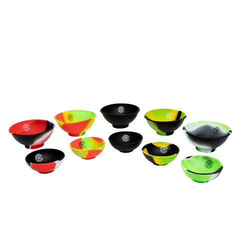Qnubu Silicone Bowls Multicolor (Pack 10 Units)