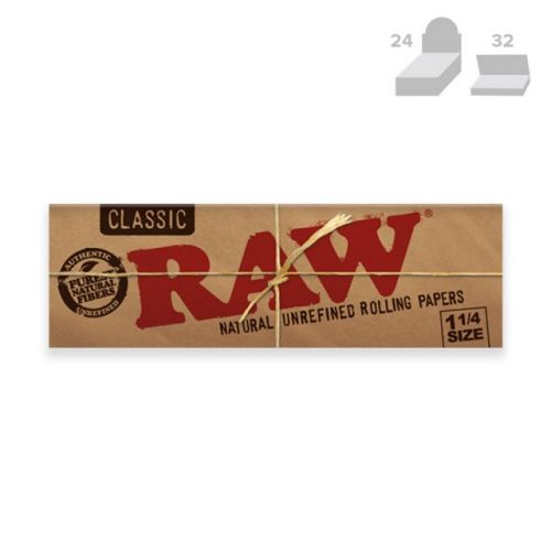 RAW Classic 1 1/4 Natural Rolling Paper