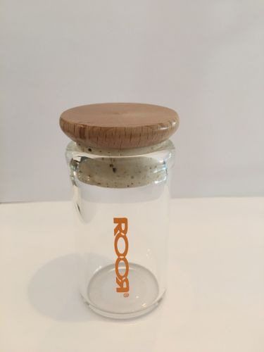 Roor Stash Jar with Cork Lid