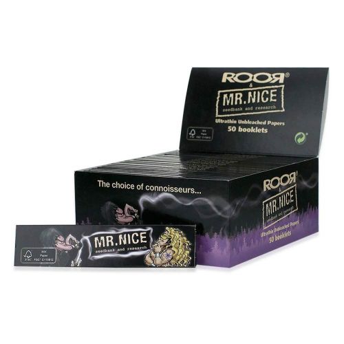 Roor Mr Nice Ultra Thin King Size Rolling Papers 