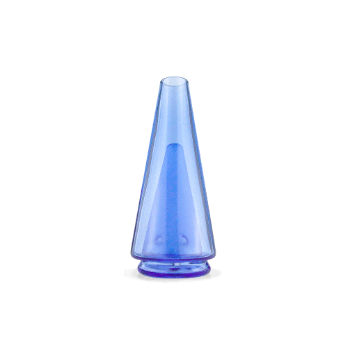 The Peak Coloured Glass by Puffco-Royal Blue