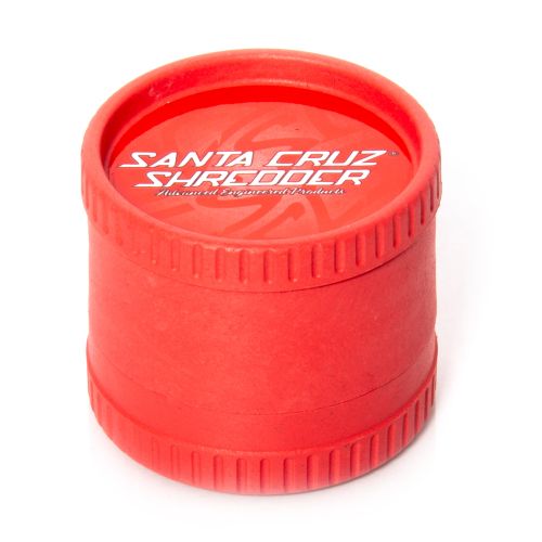 Santa Cruz Shredder Hemp Grinder - 3 Piece (Red x1)