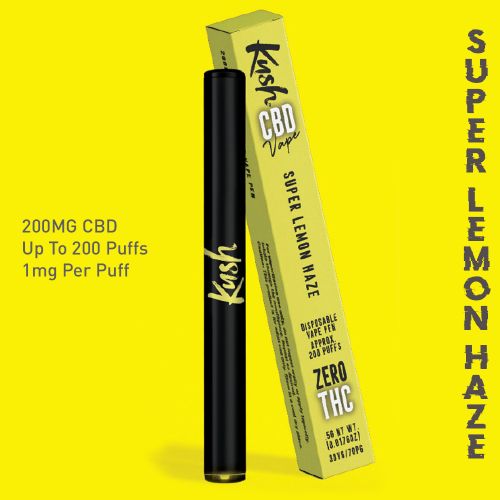 Super Lemon Haze CBD Vape Pen by Kush CBD Vape