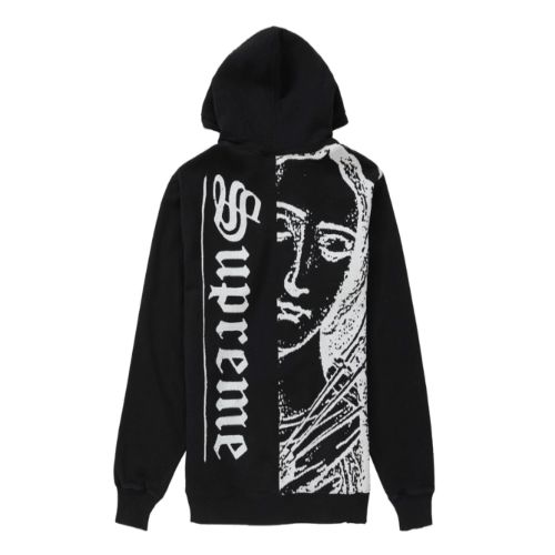 Supreme Mary Hooded Sweatshirt - Black - X Large