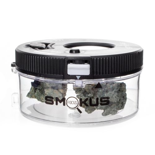 Jetpack Black Illuminated Storage Jar by Smokus Focus