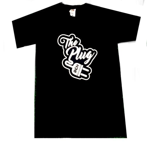 The Plug BCN Big Logo T-Shirt - Black