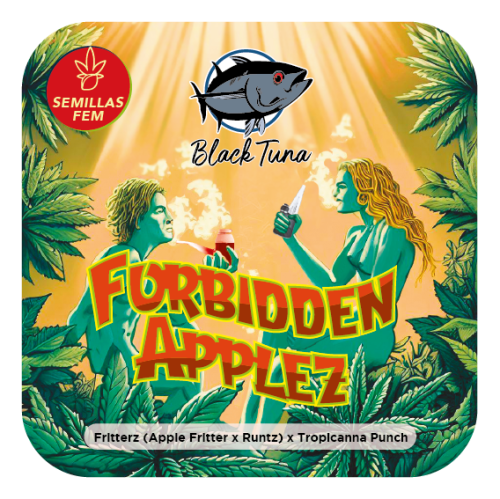 Forbidden Applez Female Cannabis Seeds by Black Tuna Seeds