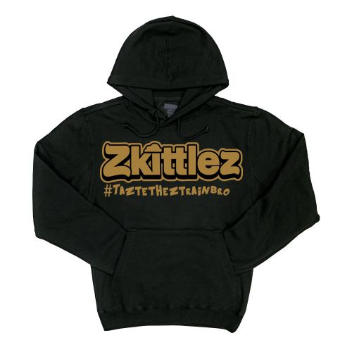 Official Zkittlez Taste The Z Train Gold Hoodie