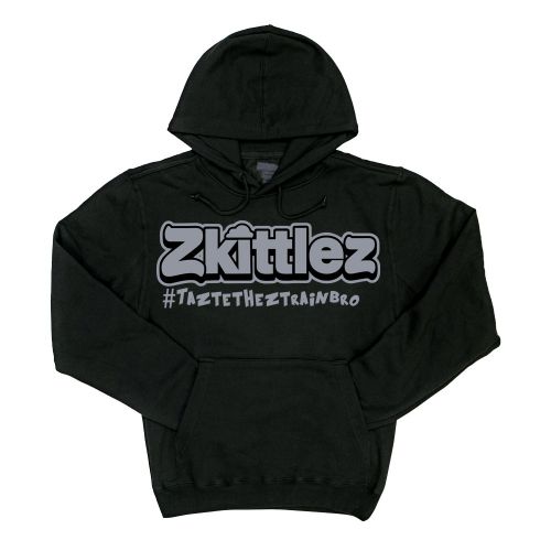 Official Zkittlez Taste The Z Train Grey Hoodie