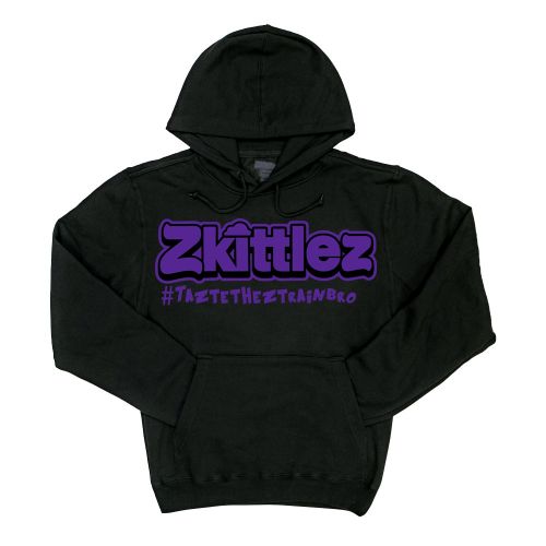 Official Zkittlez Taste The Z Train Purple Hoodie