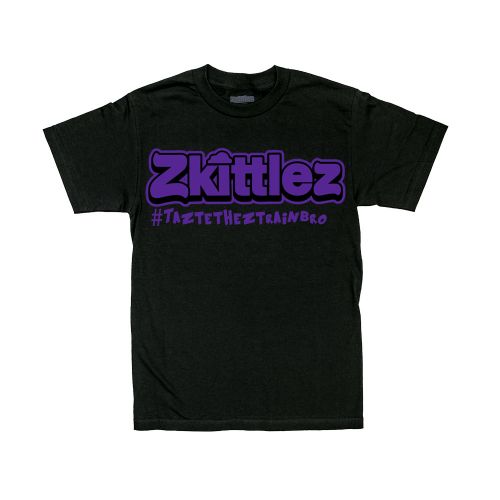 Official Zkittlez Taste The Z Train Purple T-Shirt