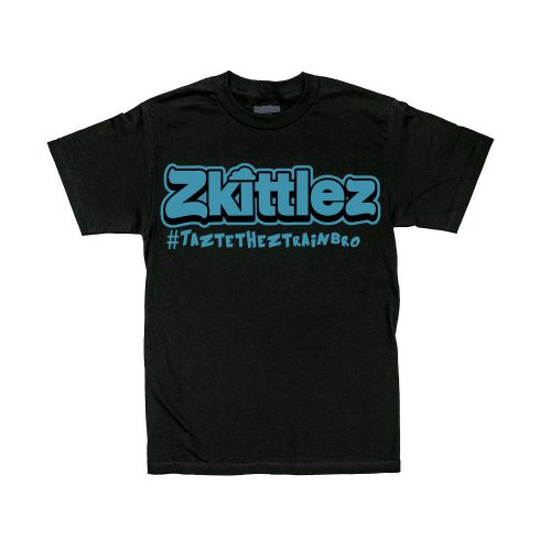 Official Zkittlez Taste The Z Train Teal T-Shirt - XXX Large