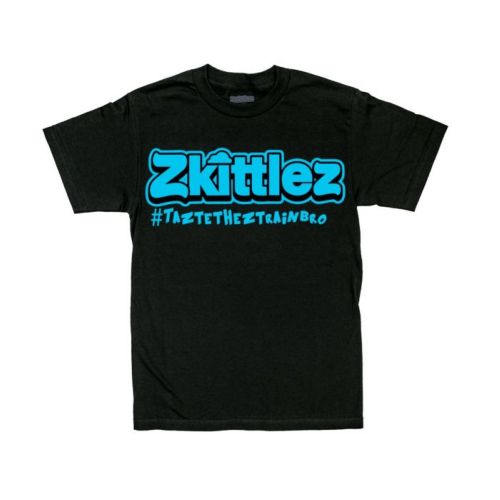 Official Zkittlez Taste The Z Train Teal T-Shirt