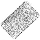 Keith Haring - Glass Tray - Black/White