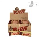 RAW Original Natural Paper Filter Tips (50/Tips