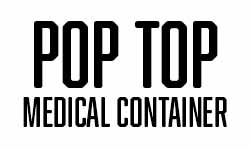 Pop Top Medical Containers